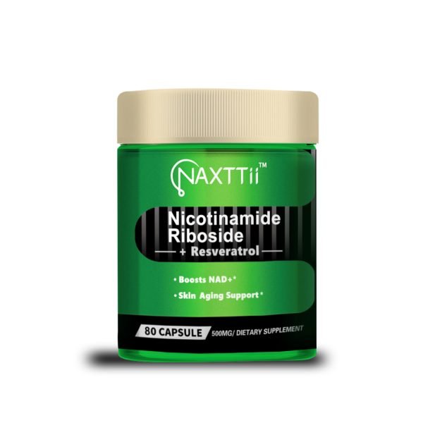 NAD+ Cellular Renewal Capsules | 80 Capsules (2-Month Cellular Revitalization Cycle) | Triple Defense for Skin Elasticity + Cognitive Boost + Immune Resilience