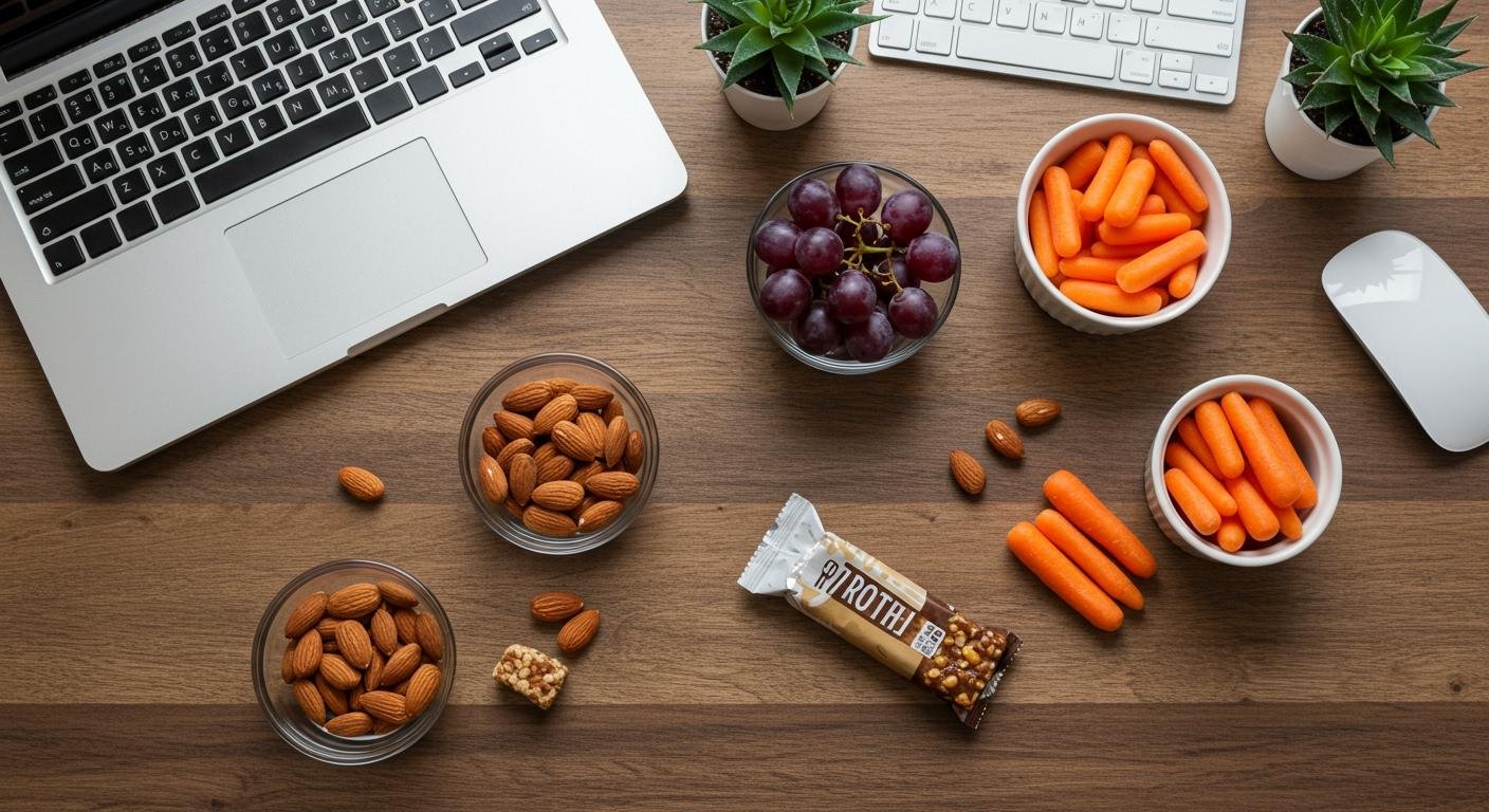 The Best Snack Ideas to Keep Your Desk Clean